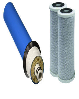 Cfs Complete Filtration Services 1Year Replacement Filter Kit With Membrane For Rainsoft Uf50 Reverse Osmosis System