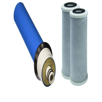 Cfs Complete Filtration Services 1Year Replacement Filter Kit With Membrane For Rainsoft Uf50 Reverse Osmosis System