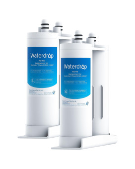 Waterdrop Replacement For Ewf01 Fc300 Fc300 Eff6018A 241988703 Refrigerator Water Filter 2 Filters