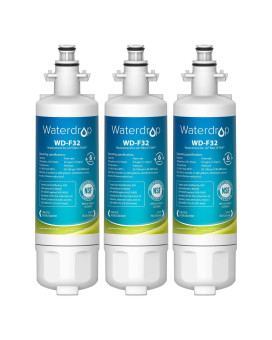 Waterdrop Adq36006101 Replacement For Lg Lt700P Refrigerator Water Filter Kenmore 9690 469690 Adq36006102 Lfxs30766S Lfxs24