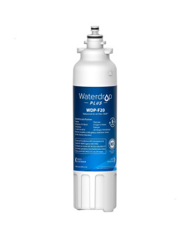 Waterdrop Plus Adq73613401 Nsf 4015342 Certified Refrigerator Water Filter Replacement For Lg Lt800P