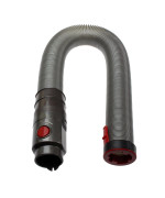 First4Spares Stretch Hose Attachment Compatible With Dyson Dc65 Dc65 Upright Vacuum Cleaners Greyred