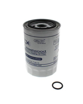 Westwood F10010 Spin On Oil Filter Replacement Spin On Element W O Ring Epoxy Inside 10 Micron