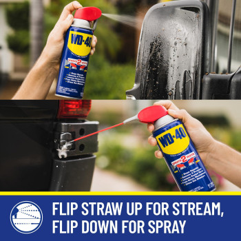 Wd40 Multiuse Product With Smart Straw Sprays 2 Ways 8 Oz 6Pack