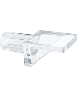 Primeline U 10144 14 In Clear Plastic 5 Lbs 8Pack Shelf Support Peg