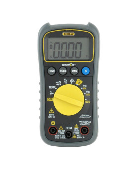 General Tools Ts04 Toolsmart Bluetooth Connected Digital Multimeter Autoranging With Ncv Detector Cat Iii 600V Safety Rated