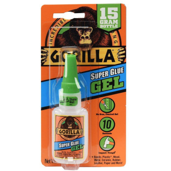 Gorilla Super Glue Gel 15 G Clear 24 Pack