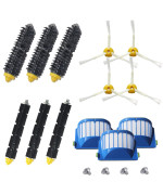 Amyehouse Accessory Replacement Kit Bristle Beater Side Brushes Aero Vac Filters Compatible With Irobot Roomba 600 Series 58