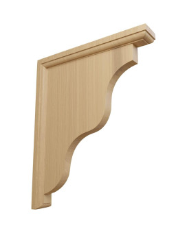 Ekena Millwork Bkt01X09X11Hachcase6 Hamilton Traditional Wood Brackets 1 12W X 9D X 11H 6Pack Cherry