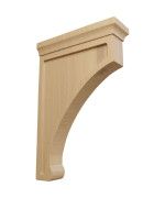 Ekena Millwork Bktw02X08X12Gochcase6 Extra Large Gomez Wood Wood Brackets 2 12W X 8D X 12H 6Pack Cherry