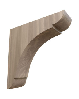 Ekena Millwork Bktw01X06X06Olwacase2 Small Olympic Wood Wood Brackets 1 34W X 6D X 6H 2Pack Walnut