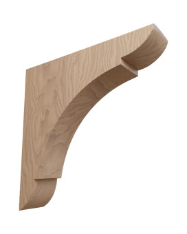 Ekena Millwork Bktw01X08X08Olgmcase6 Medium Olympic Wood Wood Brackets 1 34W X 8D X 8H 6Pack Mahogany