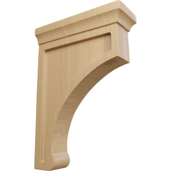 Ekena Millwork Bktw02X07X10Gochcase6 Large Gomez Wood Wood Brackets 2 12W X 7D X 10H 6Pack Cherry