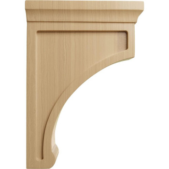 Ekena Millwork Bktw02X07X10Gochcase6 Large Gomez Wood Wood Brackets 2 12W X 7D X 10H 6Pack Cherry