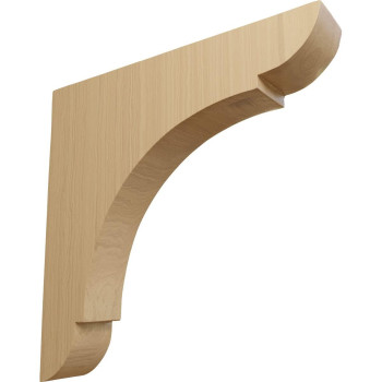 Ekena Millwork Bktw01X10X10Olchcase6 Large Olympic Wood Wood Brackets 1 34W X 10D X 10H 6Pack Cherry