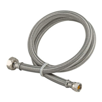 Eastman 60 Inch Steelflex Braided Faucet Connector 12 Inch Fip X 38 Inch Compression Stainless Steel Faucet Supply Line 48