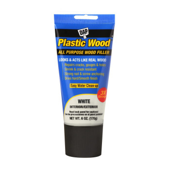 Dap Plastic Wood All Purpose Latex Wood Filler White 6 Oz 7079800585