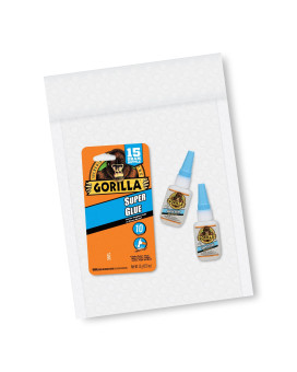 Gorilla Super Glue 15 Gram Clear Pack Of 2