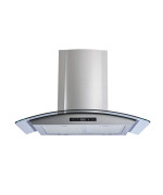 Winflo 30 In Convertible Stainless Steelglass Wall Mount Range Hood With Mesh Filters And Touch Sensor Control