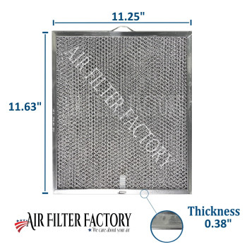 Range Hood Filter Replacement For Broan Nutone Qt2000 Wa6500 99010317 Bpqtf Wa65F S99010317 Aluminum Mesh Charcoal Combo Fil