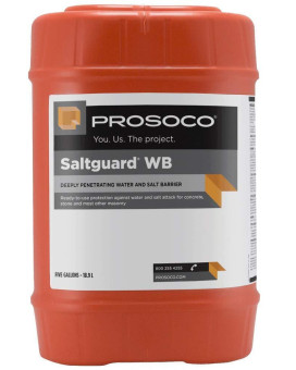 Prosoco Saltguard Wb Penetrating Breathable Concrete Sealer Trusted By Professionals 1Gal