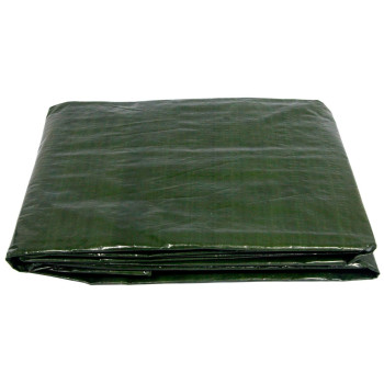 Hanjet Waterproof Heavy Duty Tarp 15 X 20 5 Mil Thick Pe Tarp Army Green Camping Outdoor Garden Wooden Cover Tarpaulin Tearresis