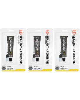 Gear Aid Mcnett Seam Grip Sealer Adhesive 1Oz Waterproofing Repair Kit3Pack