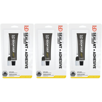 Gear Aid Mcnett Seam Grip Sealer Adhesive 1Oz Waterproofing Repair Kit3Pack