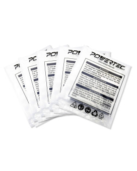 Powertec 70008 Clear Plastic Dust Collection Bags 14Inch X 32Inch Dust Collector Bags For Machine With 14 Filter Drum