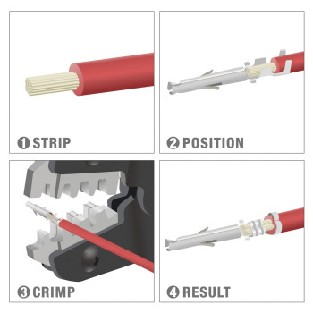 Icrimp Sn2549 Ratcheting Wire Crimping Tools For Jst Zh 15Mm Ph 20Mm Xh 25Mm Vh 396Mm Jwps 40Mm Pitch Dupont 254Mm P