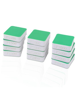 Tgr Mini Hand Sanding Blocks For Denibbing Pdr 12 Pcs 1500 2000 3000 Grit