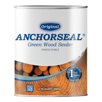 Anchorseal Classic Log Lumber End Sealer Water Based Wax Emulsion Prevents Up To 90 Of End Checking On Cut Ends Of Hardwoo