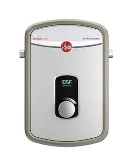 Rheem 240V Heating Chamber Rtex13 Residential Tankless Water Heater Gray