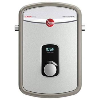 Rheem 240V Heating Chamber Rtex13 Residential Tankless Water Heater Gray