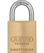 Abus 80010 Rekeyable Keyed Different Padlock Bronze And Steel