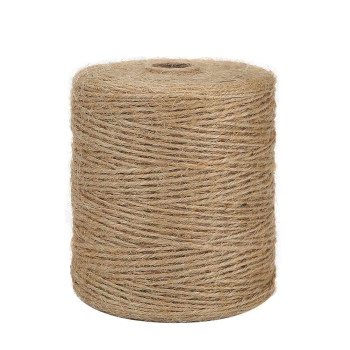 Tenn Well Natural Jute Twine 984 Feet 2Mm Jute Garden Twine Brown Twine String For Arts And Crafts Gardening Gift Wrapping