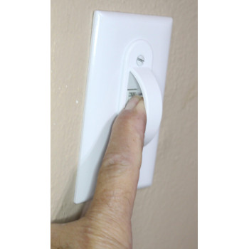 White Switch Plate Cover Guard Keeps Light Switch On Or Off Protects Your Lights Or Circuits From Accidentally Being Turned On O