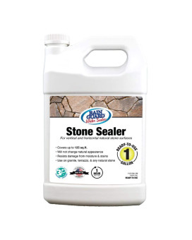 Rain Guard Water Sealers Sp6004 Stone Sealer 1 Gallon Clear Natural Finish Deep Penetrating Water Repellent Protection For