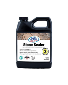 Rain Guard Water Sealers Sp6002 Stone Sealer Concentrate Makes 2 Gallons Clear Natural Finish Deep Penetrating Water Repell