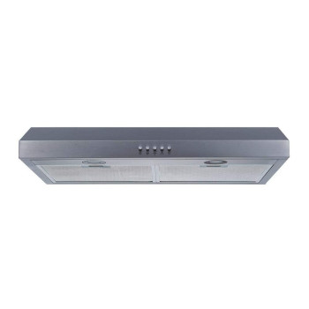 Winflo 30 In Convertible Stainless Steel Under Cabinet Range Hood With Mesh Filters And Push Button Control