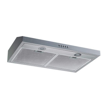 Winflo 30 In Convertible Stainless Steel Under Cabinet Range Hood With Mesh Filters And Push Button Control