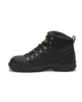 Cat Footwear Mens Threshold Waterproof Steel Toe Work Boot Black 115