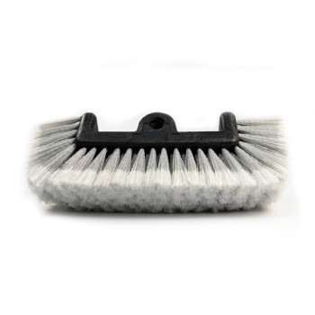 Carcarez 12 Car Wash Brush With Soft Bristle For Auto Rv Truck Boat Camper Exterior Washing Cleaning Grey