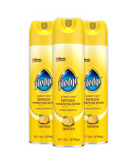 Pledge Expert Care Wood Polish Spray Shines And Protects Removes Fingerprints Lemon 97 Oz Pack Of 3