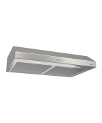 Broan Nutone Bcdf130Ss Glacier Convertible Range Hood Light Exhaust Fan For Under Cabinet Stainless Steel 375 Max Blower Cfm 30