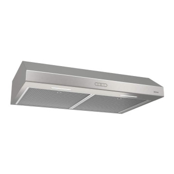 Broan Nutone Bcdf130Ss Glacier Convertible Range Hood Light Exhaust Fan For Under Cabinet Stainless Steel 375 Max Blower Cfm 30