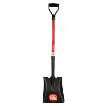 Emsco Group 123648 Workforce Tools Point Sturdy 28 Fiberglass Handleheavy Duty 16 Gauge Steel Headlifetime Durability Squa