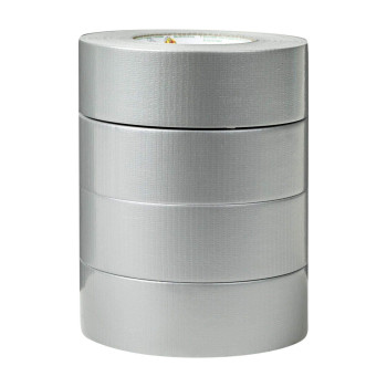 Duck Tape Contractor Grade 188 In X 60 Yd Each In Silver 4 Rolls