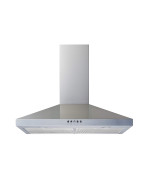 Winflo 30 In Convertible Stainless Steel Wall Mount Range Hood With Aluminum Mesh Filters And Push Button Control