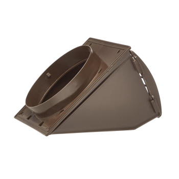 Lambro Industries Dryer Vent Hood Brown